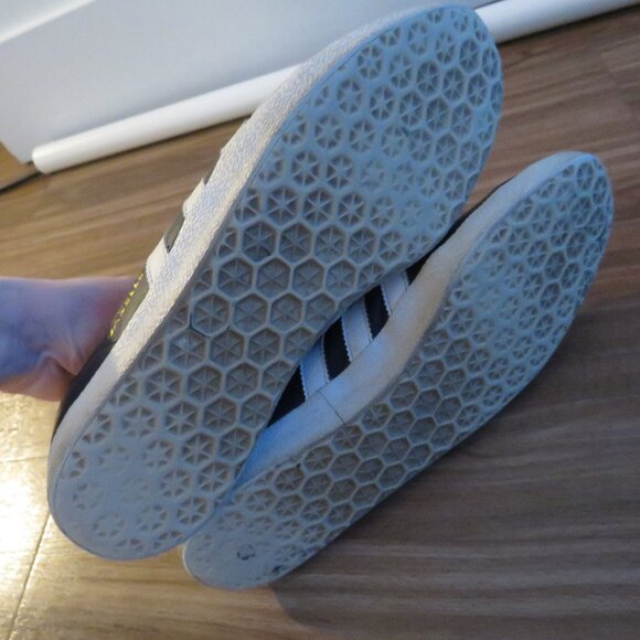 ADIDAS Gazelle OG Legend Ink & Running White Sneakers Shoes Retro Men's US 8.5 - Picture 14 of 15